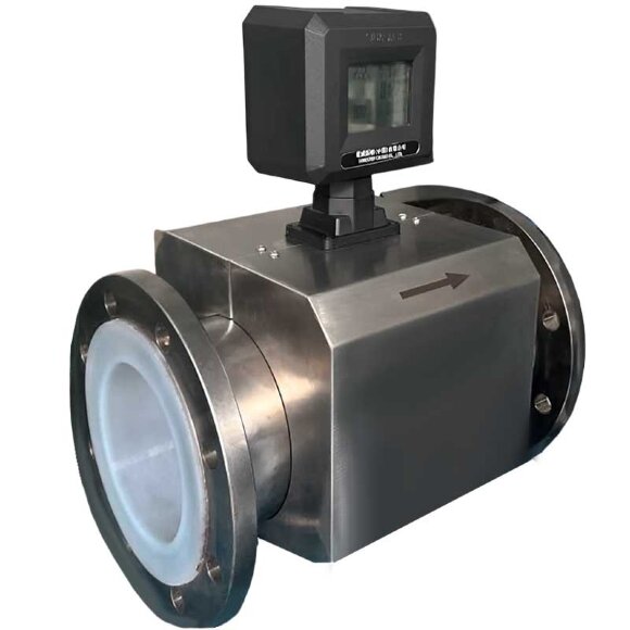 DN200 Caudalímetro ultrasónico de gas PN16 (gas), 48~3000 m3/h, AISI 304, 4-20mA, RS485, ExdⅡ BT6Gb, conexión de brida