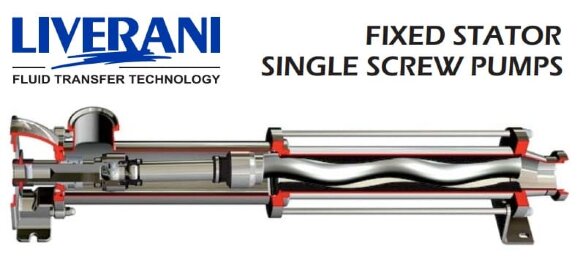 Bomba de tornillo de acero inoxidable para bombeo de líquidos alimentarios y químicos LIVERANI MXF30 TF 1.1 kW, 473 rpm, 380V, AISI 316 Bomba de tornillo de acero inoxidable para bombeo de líquidos alimentarios y químicos LIVERANI MXF30 TF 1.1 kW, 473 rpm, 380V, AISI 316