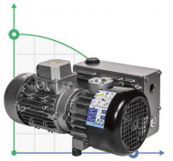 28 PBO-M вакуумный насос с масляной смазкой 28 PBO-M вакуумный насос с масляной смазкой