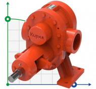 Bomba de engranajes para fuel-oil Kupar KHP 3 pulgadas, 5-50 m3/h Bomba de engranajes para fuel-oil Kupar KHP 3 pulgadas, 5-50 m3/h