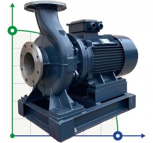 BGWH 65-100(I)A (44,7/10), 2,2kW, 2880 - насос нержавеющий горизонтальный