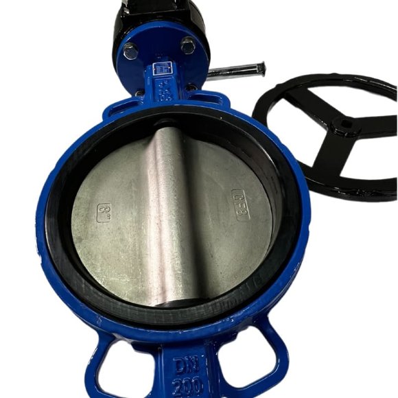 PN16 DN200 Задвижка Баттерфляй, чугунный корпус, диск AISI 304, Seat EPDM