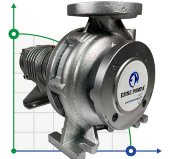 Thermal oil pump EMSE EKY 40-160, 11 kW, 2900, without engine Thermal oil pump EMSE EKY 40-160, 11 kW, 2900, without engine