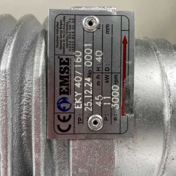 Thermal oil pump EMSE EKY 40-160, 11 kW, 2900, without engine