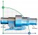 Ø90mm Male A Part Coupling for 90mm- 3,5 inch Layflat Hose - 4 Clamp