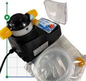 Bomba dosificadora electromagnética PDE HC151+ CST M60 240V PVDF-CE-DT, 1-10 l/h, 7-1 bar Bomba dosificadora electromagnética PDE HC151+ CST M60 240V PVDF-CE-DT, 1-10 l/h, 7-1 bar