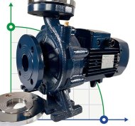 Odśrodkowa pompa monoblokowa BST 80-315/75, 3000 Odśrodkowa pompa monoblokowa BST 80-315/75, 3000