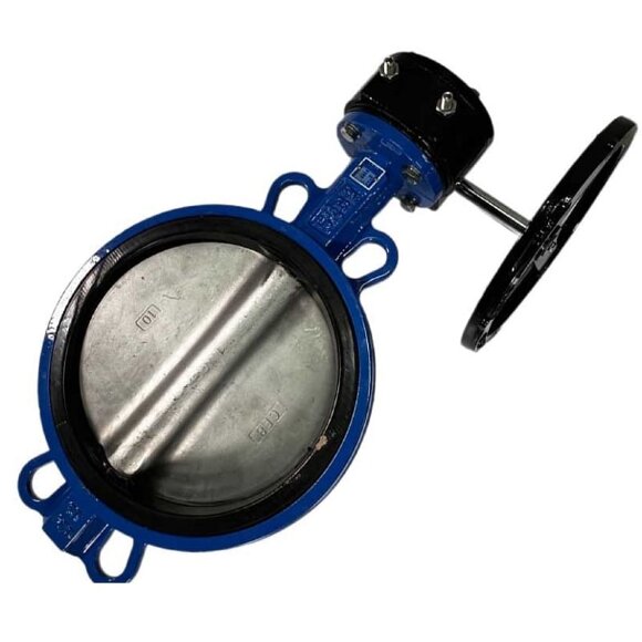 PN16 DN250 Засувка Батерфляй, чавунний корпус, диск AISI 304, Seat EPDM