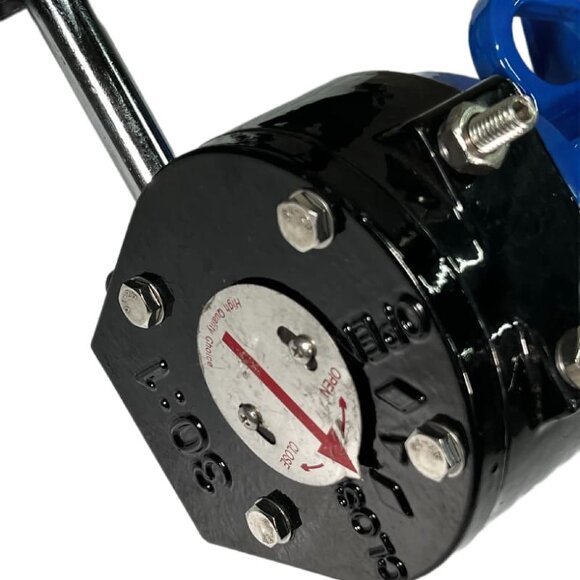 PN16 DN250 Засувка Батерфляй, чавунний корпус, диск AISI 304, Seat EPDM