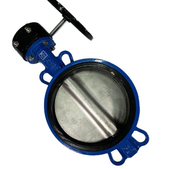 PN16 DN250 Засувка Батерфляй, чавунний корпус, диск AISI 304, Seat EPDM