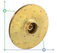 Колесо робоче для поверхневих відцентрових насосів 775271,7752713