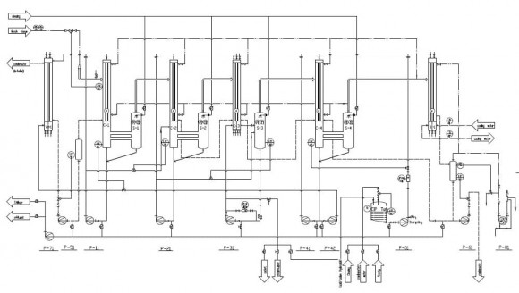 3,15T випарка ВВУ 4-ступенева для барди, соків, вологи