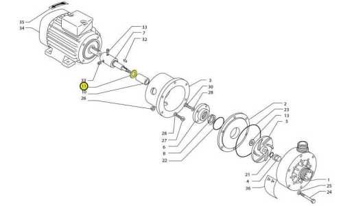 Manchon entretoise D30 pour pompes MB