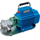 Насос перекачки метанола WCB-75/380В 50Гц, 37,5 л/мин, 30 м, AISI 304, 0,75 кВт, 1400 об/мин, Ex нержавеющий, шестеренчатый Насос перекачки метанола WCB-75/380В 50Гц, 37,5 л/мин, 30 м, AISI 304, 0,75 кВт, 1400 об/мин, Ex нержавеющий, шестеренчатый