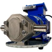 Насос перекачування метанолу WCB-75/380В 50Гц, 37,5 л/хв, 30 м, AISI 304, 0,75 кВт, 1400 об/хв, Ex нержавіючий, шестеренчастий Насос перекачування метанолу WCB-75/380В 50Гц, 37,5 л/хв, 30 м, AISI 304, 0,75 кВт, 1400 об/хв, Ex нержавіючий, шестеренчастий