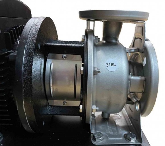 BZ 40-160/3, AISI 316L насос КАС із нержавіючої сталі відцентровий моноблочний