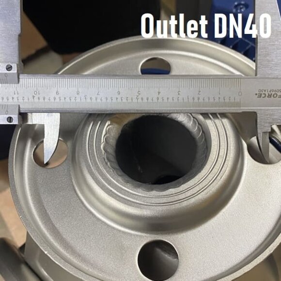 BZ 40-160/3, AISI 316L насос КАС із нержавіючої сталі відцентровий моноблочний