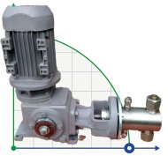 Дозующий плунжерный насос 2НД 125/400 Д14A, 5,5кВт Дозующий плунжерный насос 2НД 125/400 Д14A, 5,5кВт