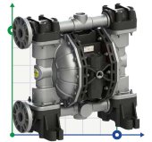 Bomba neumática de diafragma PHOENIX P700 ALU EPDM ATEX Bomba neumática de diafragma PHOENIX P700 ALU EPDM ATEX