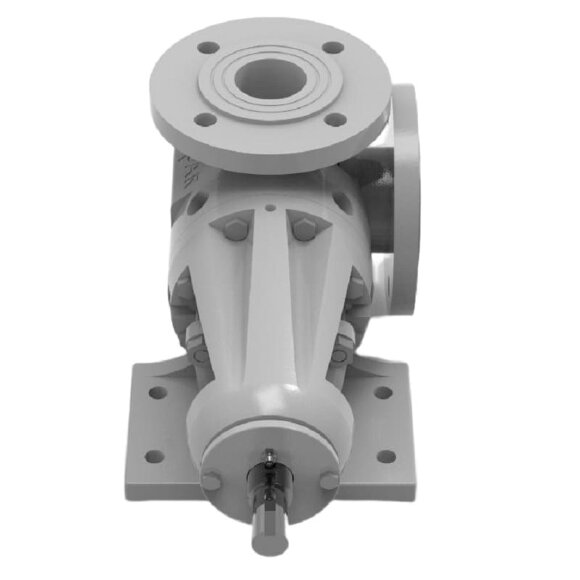 Bomba de engranajes Kupar KIPK 1 1/2 pulgadas-C, AISI 316, 0,4-4 m3/h para productos químicos viscosos Bomba de engranajes Kupar KIPK 1 1/2 pulgadas-C, AISI 316, 0,4-4 m3/h para productos químicos viscosos