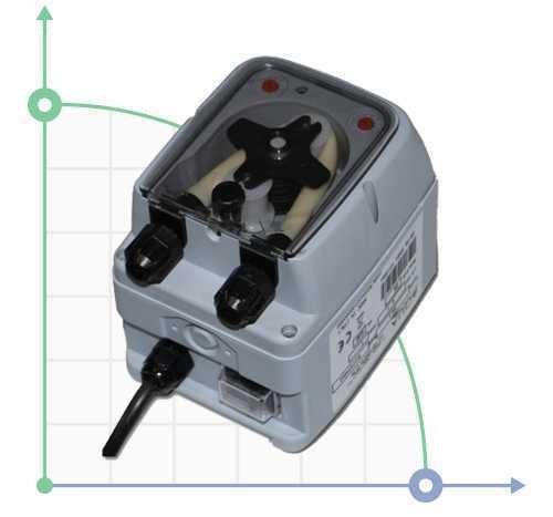 Pompa perystaltyczna PDP TEC-1VV - 4-1 - 24VAC SANTOPRENE GRIGIA