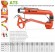 Veneroni ATS 35/540, 5m, 1620 m3/h Zapfwelle Pumpe mit hydraulischer Drehung und Teleskoprohr