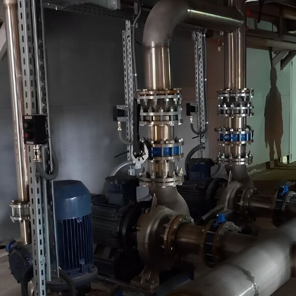 BGWHB 200-315(I)B (346/24), 37kW, 1480, Ex - насос нержавеющий горизонтальный