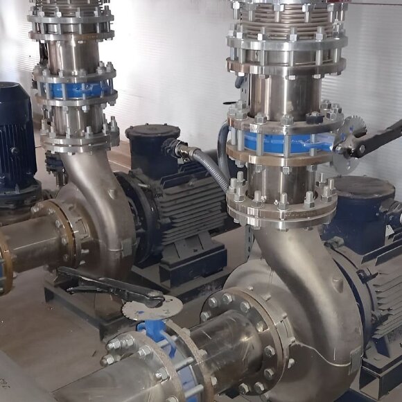 BGWHB 200-315(I)B (346/24), 37kW, 1480, Ex - насос нержавеющий горизонтальный