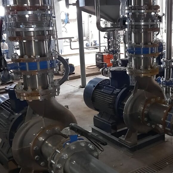 BGWHB 200-315(I)B (346/24), 37kW, 1480, Ex - насос нержавеющий горизонтальный