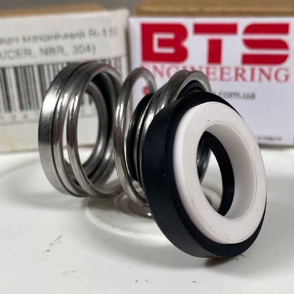 Mechanical seal R-110 20, CAR/CER, NBR, 304
