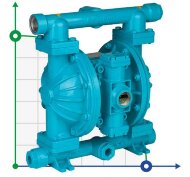 DP 10 DD/S - pneumatische Membranpumpe DP 10 DD/S - pneumatische Membranpumpe