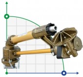 Aspersor para riego, irrigación PIVOTJET BSP Aspersor para riego, irrigación PIVOTJET BSP