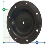 Membrane EPDM, pour pompe BOXER 250/251 Membrane EPDM, pour pompe BOXER 250/251