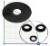 Jeu de joints ZIP pour la pompe ROVER POMPE 2003 BE-M/T 30/35, NOVAX 30/35 M/T