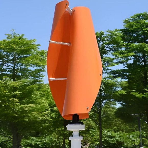 Spiral type RX-SV2000 2 kW vertical wind generator