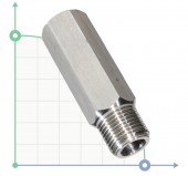 ETATRON 1/2, IN-LINE, ETATRON DS Sensorhalter ETATRON 1/2, IN-LINE, ETATRON DS Sensorhalter