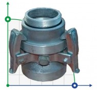Quick Coupling System For Sprinkler Inlet female 2 inch X Output male 2 inch For NPT Connections Quick Coupling System For Sprinkler Inlet female 2 inch X Output male 2 inch For NPT Connections