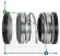 Sello mecánico doble R-208 22, SIC/SIC/SIC/SIC, VITON, 304