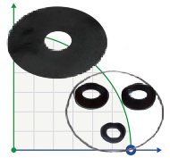 KIT-Dichtungssatz für die Pumpe ROVER POMPE 2003 BE-M/T 40, NOVAX 40 M/T