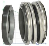 Mechanical seal R-MG1 50, SIC/SIC, VITON, 304, G60 Mechanical seal R-MG1 50, SIC/SIC, VITON, 304, G60