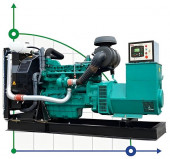 Industrial diesel generator XHYV-450GF with ATS, engine Volvo 600kVA, 450kW, 380V/50HZ open type Industrial diesel generator XHYV-450GF with ATS, engine Volvo 600kVA, 450kW, 380V/50HZ open type