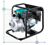 Motor pump 5,5l.s. Hmax 30m Qmax 30m³ / h (four-stroke) Motor pump 5,5l.s. Hmax 30m Qmax 30m³ / h (four-stroke)
