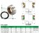 Торцевое уплотнение насоса Flygt R-FL.58UR 60, D, TC/TC, VITON, 304