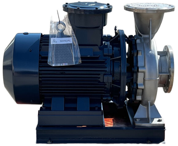 BGWHB 200-400(I)B (346/38), 55kW, 1480, Ex - насос нержавеющий горизонтальный BGWHB 200-400(I)B (346/38), 55kW, 1480, Ex - насос нержавеющий горизонтальный