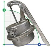 Handpumpe Ekler zum Entfernen der Luft aus der Saugleitung der Pumpe PTO Handpumpe Ekler zum Entfernen der Luft aus der Saugleitung der Pumpe PTO