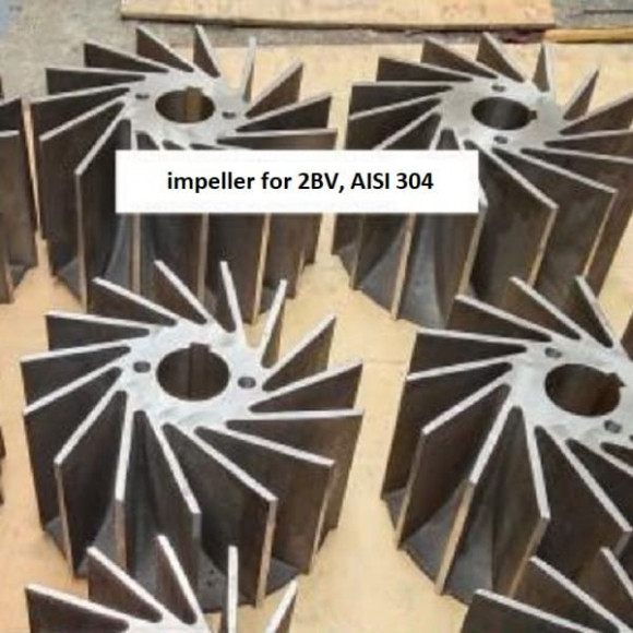 Wirnik do pompy 2BV2070, 144 mm, AISI 304 Wirnik do pompy 2BV2070, 144 mm, AISI 304