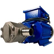 Edelstahl-Zahnradpumpe für Motoröl WCB-100/220V 50Hz, 50 l/min, 30 m, AISI 304, 1,1 kW, 1400 U/min, Ex Edelstahl-Zahnradpumpe für Motoröl WCB-100/220V 50Hz, 50 l/min, 30 m, AISI 304, 1,1 kW, 1400 U/min, Ex