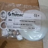 Ремкомплект насосу KIT PHOENIX 30 S MTTST (мембрани Snatoprene+PTFE, кульки PTFE, сідла AISI, ущільнювальне кільце PTFE), KLP0030S-MTTST