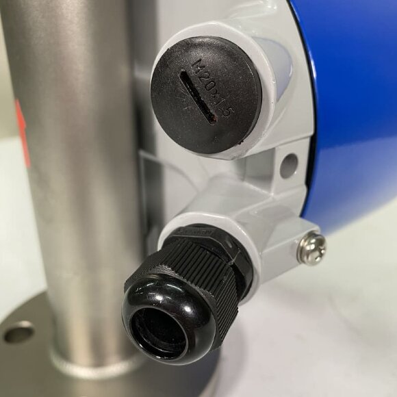 DN25 Витратомір ротаметр з нержавіючої сталі KLZZ PN6 (liquid Alcohol mixture C2H5OH 50%), 0.4-4.0 m3/h, 4-20mA, Ex