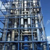 Plant for the production of alternative fuels, bioethanol Plant for the production of alternative fuels, bioethanol